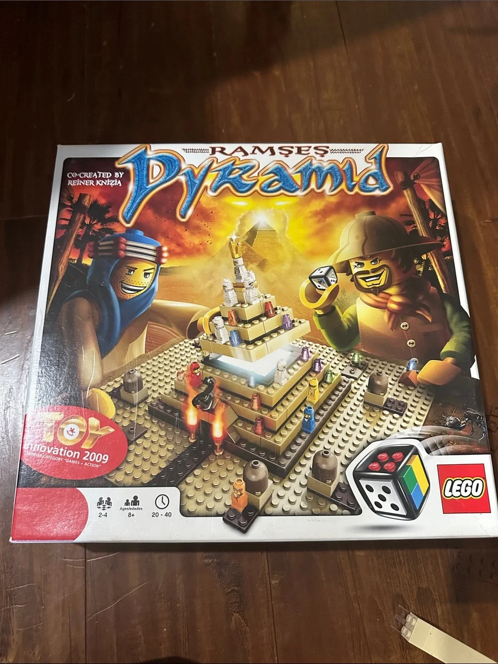 LEGO Games Ramses Pyramid 3843 2009 Incomplete Parts